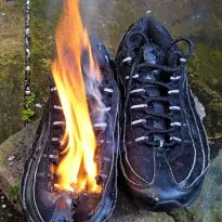 Mr Blowtorch meets Nike Air Max 95